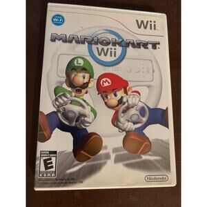 MarioKart Wii Nintendo Game 2008 Good Condition  With Manual And Case